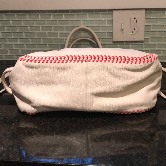 Large Beautiful Whipstitch Coach Tatum Tote - Picture 3 of 8